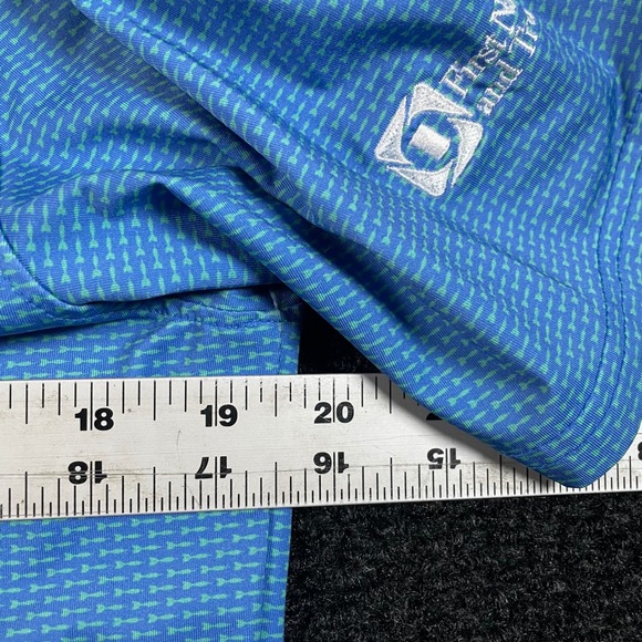 Holderness & Bourne Blue Golf Polo First National Bank Active Men's Size Small - Picture 7 of 9